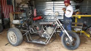 Trike  / homemade /  H A M M E R  motorcycle garage /