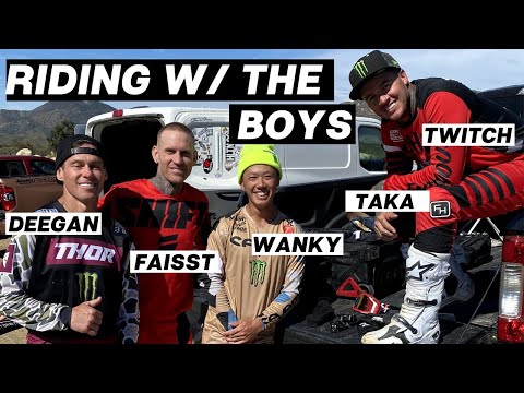 DEEGAN, TWITCH, FAISST Moto Day!