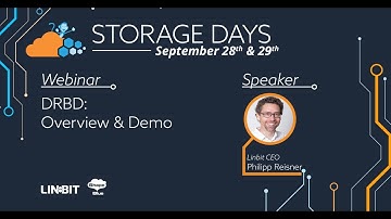 DRBD Demo - LINBIT StorageDays: CloudStack Webinar 1