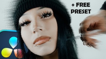 STUNNING PIXEL GLITCH EFFECT in Davinci Resolve 19 | Tutorial