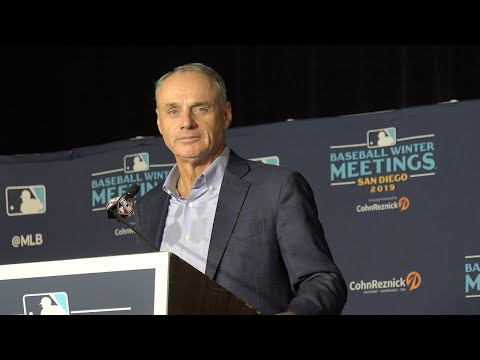 Rob Manfred Takes On Some Hot Topics