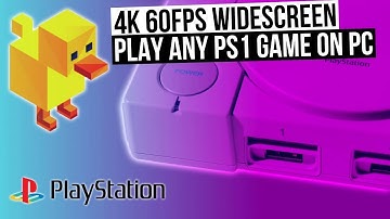Play Any PS1 Game on PC 4K 60FPS Widescreen: DuckStation (Full Setup Guide)