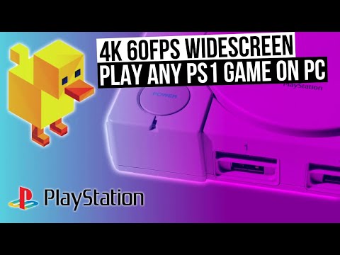 Play Any PS1 Game On PC 4K 60FPS Widescreen: DuckStation (Full Setup Guide)