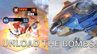 Command and Conquer: Rivals GDI ORCA BOMBER BOMBS AWAY!