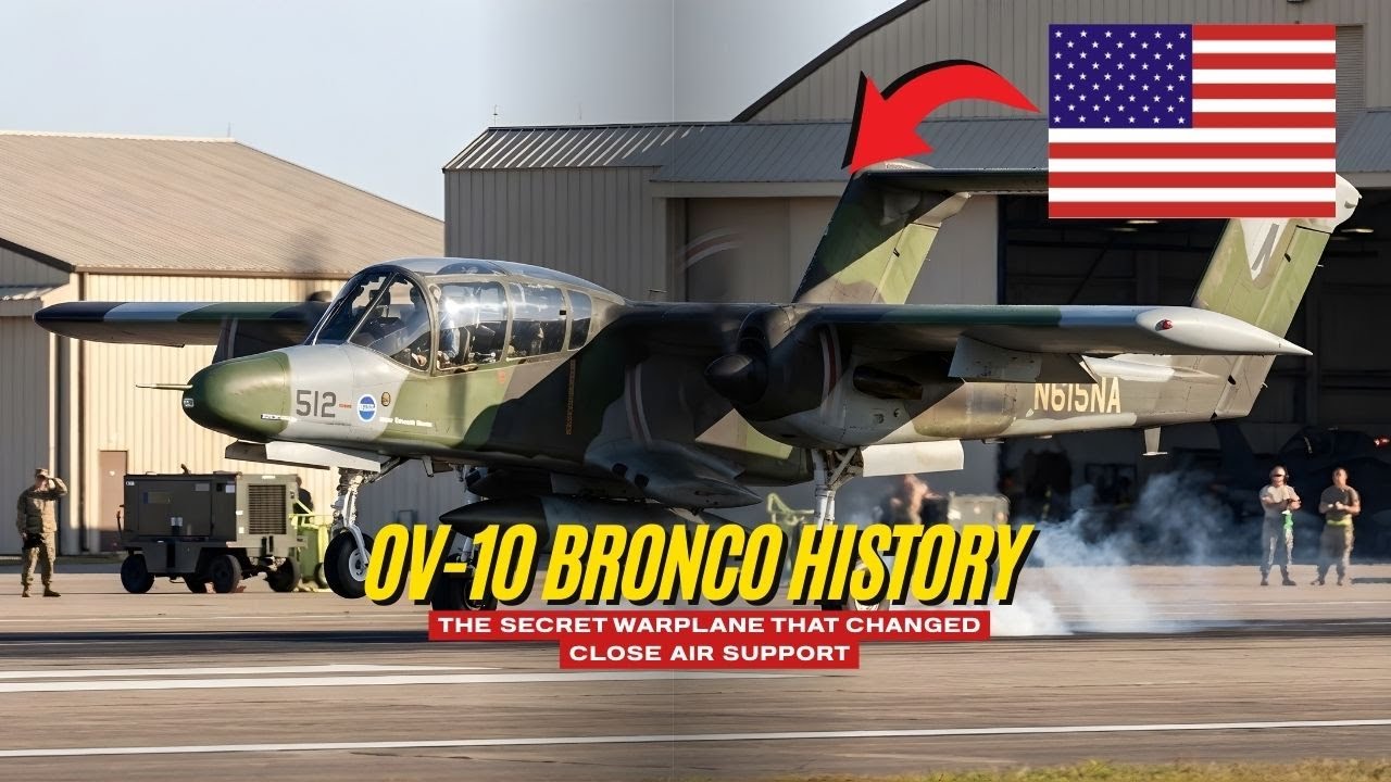 История OV-10 Bronco: секретный боевой самолет, изменивший непосредственную авиационную поддержку.