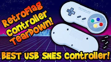 RetroFlag SNES Controller Tear Down! The BEST USB SNES Controller!