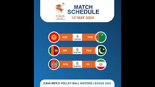 Pakistan - Sri Lanka. Cava Volleyball Nations League 2024