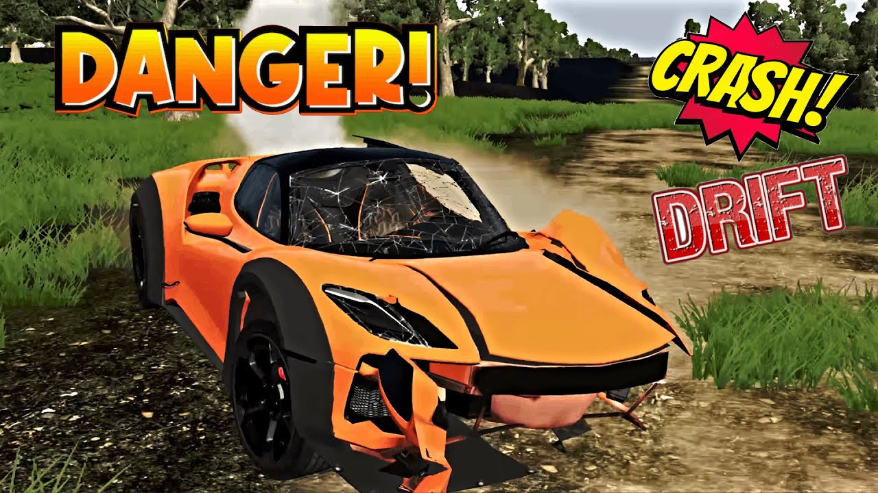 Dangerous Drifting Crashes Cars #43 BeamNG Drive | Super Cars Calibration