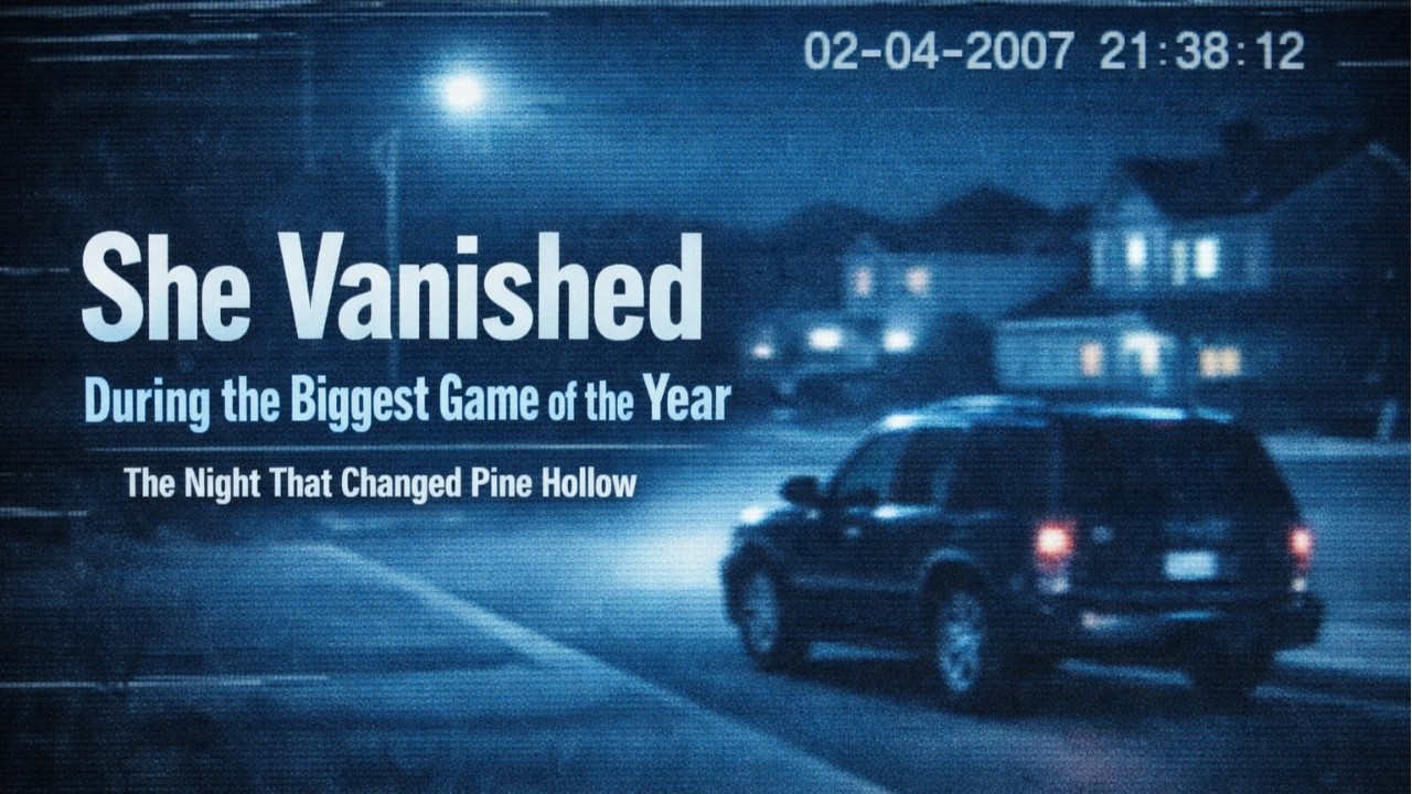 She Vanished During the Biggest Game of the Year | Pine Hollow Mystery Uncovered