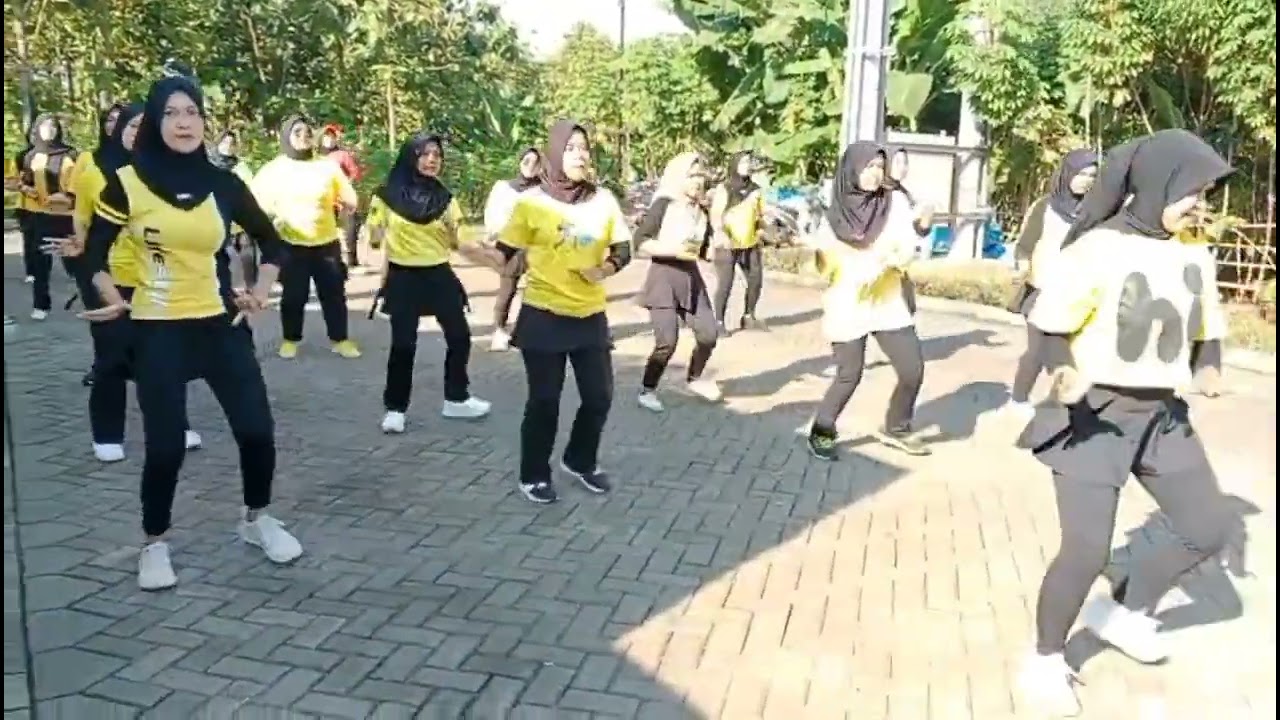 Dj Haruskah Aku Mati || Joged Bapak Aing- KDM || Senam Kreasi || The Happy Squad