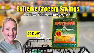 $13 Grocery Haul: Items Up To 90% Off! | Grocery Haul - August 2026