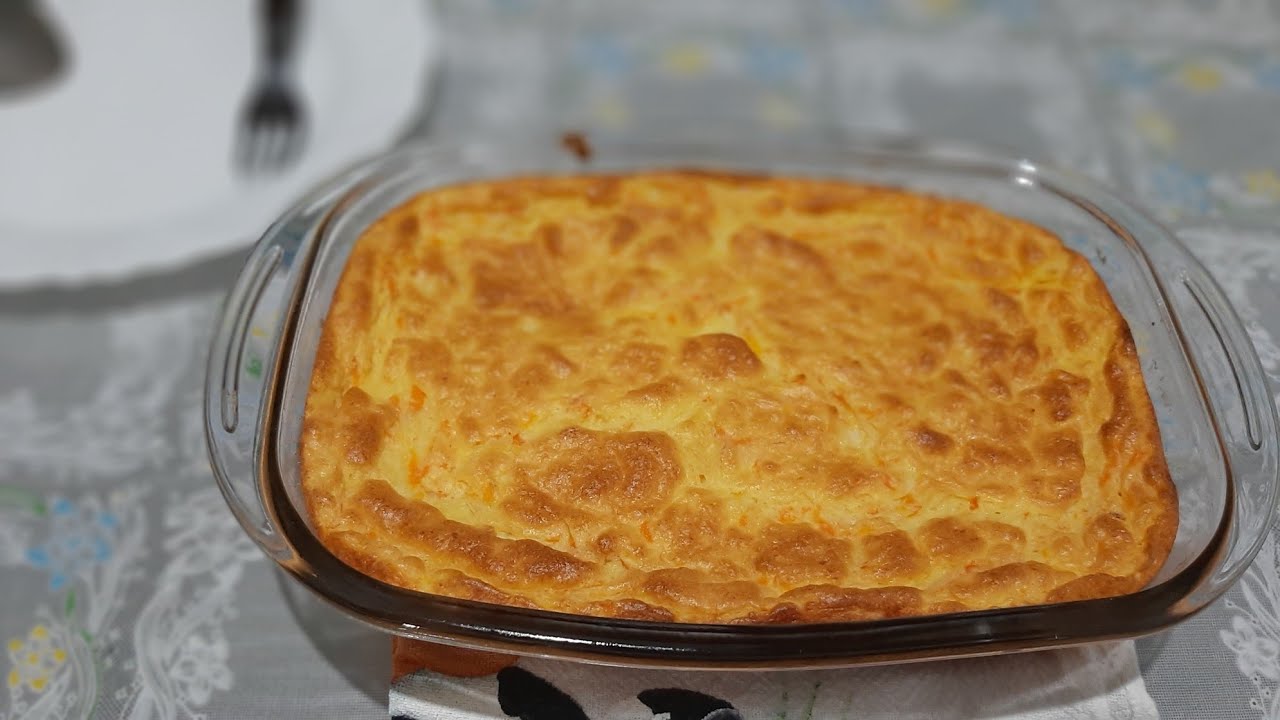 Como fazer um Suflê de Cenoura