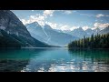 4 Hours Relaxing Nature Music 🌿🏔️ | Mountains, Lake &amp; Trees – Deep Calm for Stress Relief &amp; Sleep