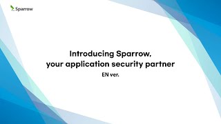 Introducing Sparrow, your application security partner