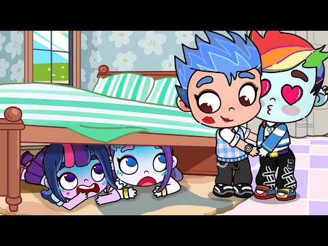 Equestria Girl But My Crush Is GAY?! | My Little Pony In Avatar World | Toca Boca