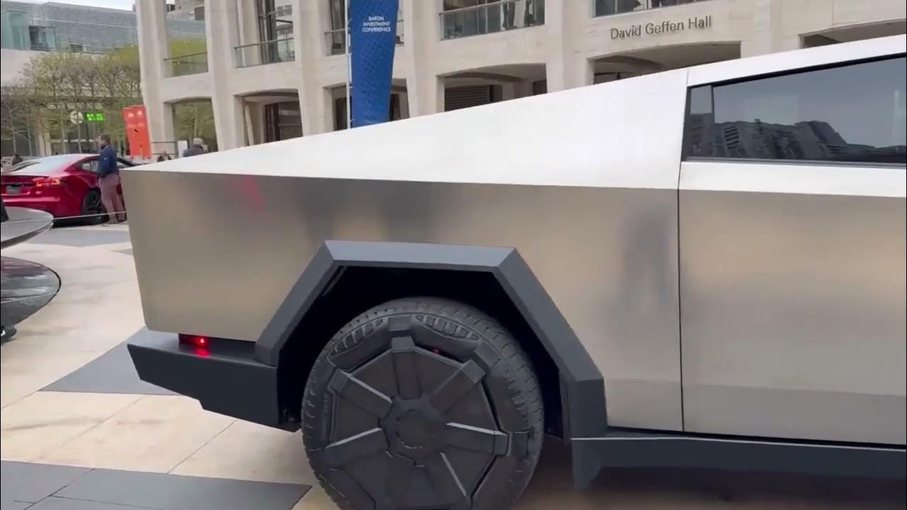 I Saw The Tesla Cybertruck Up Close. Lots of Panel Gaps YouTube
