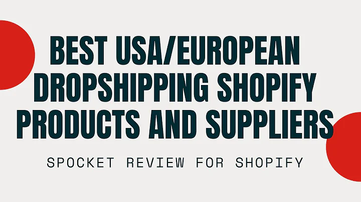 Discover the Best USA/European Dropshipping Products and Suppliers with Spocket