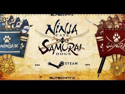 Ninja Cat vs Samurai Dog (1 Серия) - Первый взгляд