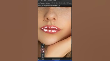 Making lips glossy in photoshop #photoshoplearn #photoshoptutorial #masterphotoshop #photoediting