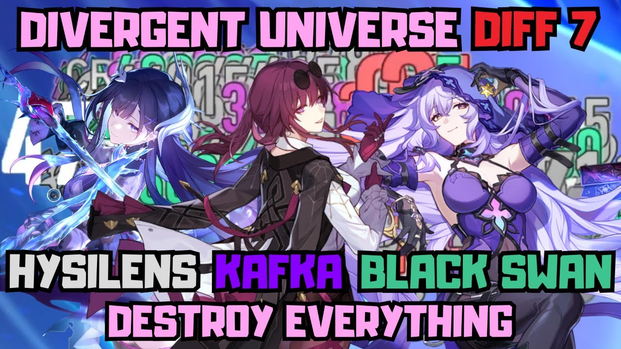 Hysilens Triple DoT destory everything (PC too)| Divergent Universe Protean Hero 7| Honkai Star Rail