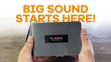 Unboxing the Musway TWO.100 – Compact Powerhouse Amplifier!