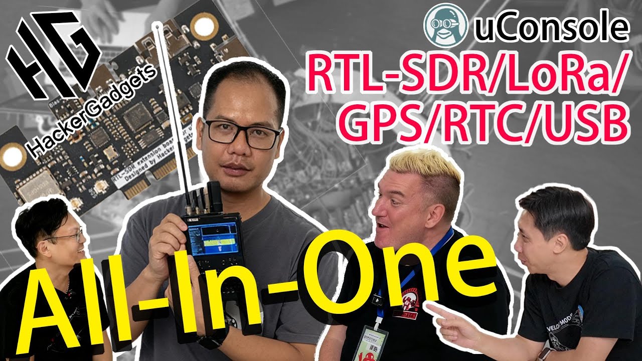 Transforming uConsole—AIO Board & CM5 Upgrade (SDR, LoRa, GPS, Gigabit) | Maker Faire Guangzhou 2025