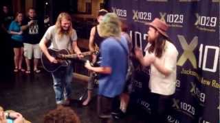 X102.9 Acoustic Xperience - Grouplove "Tongue Tied"