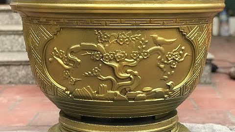 Bí Quyết làm chậu từ khuôn nhựa không bị nứt miệng ( Ngạc 0917 478 430 )