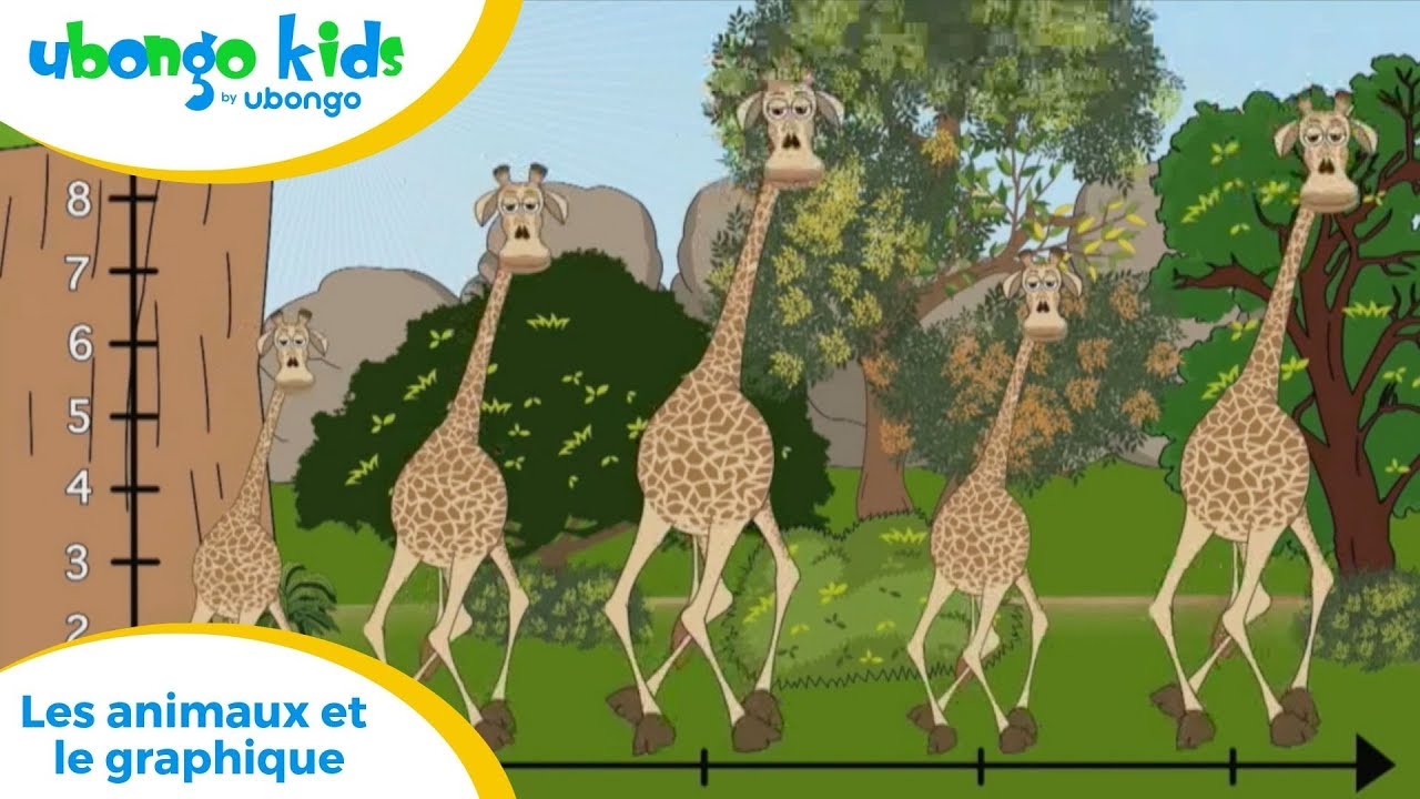 EPISODE # 15: Les animaux et le graphique | Ubongo Kids | Dessin animé éducatif d’Afrique