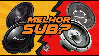Subwoofer Pioneer Cara Preta 12 Melhor Alto Falante Som Automotivo?
