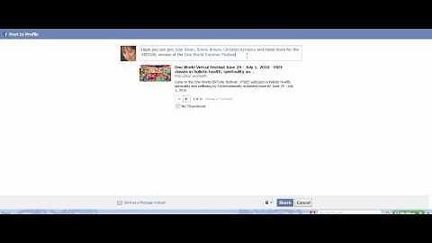 How to Share a Page on Facebook and LinkedIn by Lynn Serafinn