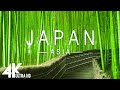 FLYING OVER JAPAN (4K UHD) - Relaxing Music Along With Beautiful Nature Videos - 4K Video Ultra HD