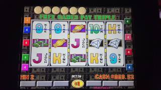 IGT DOUBLE BUCKS SLOT BONUS WIN ON GAME KING $1 CREDIT BET screenshot 1