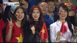 Q.Hải vs H.Đức kết hợp ăn ý ấn định chiến thắng 3-0 cho Việt Nam. AFF 2022 Việt Nam - Malaysia
