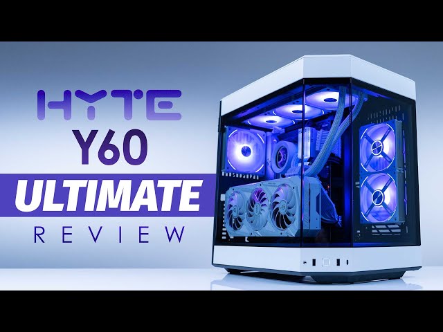 This SHOULD be your next case. The Hyte Y60 Ultimate Review (Benchmarks and  Thermals) 