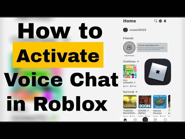How to turn on voice chat on Roblox mobile - Charlie INTEL