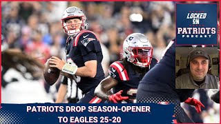 Eagles win season opener against the New England Patriots, 25-20