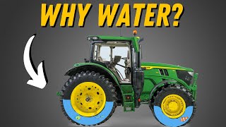 Why Some Tractor Tires Are Filled With Water?