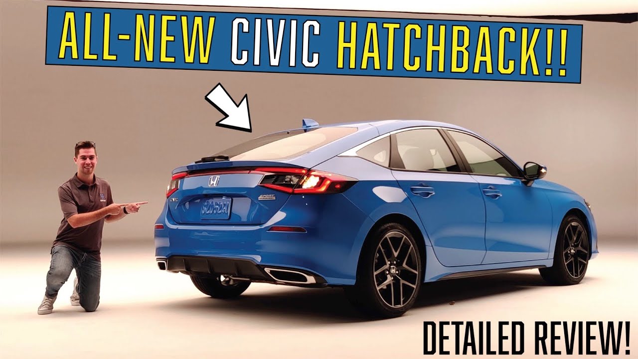 AllNew 2022 Honda Civic Hatchback // In Person with the Newest Civic