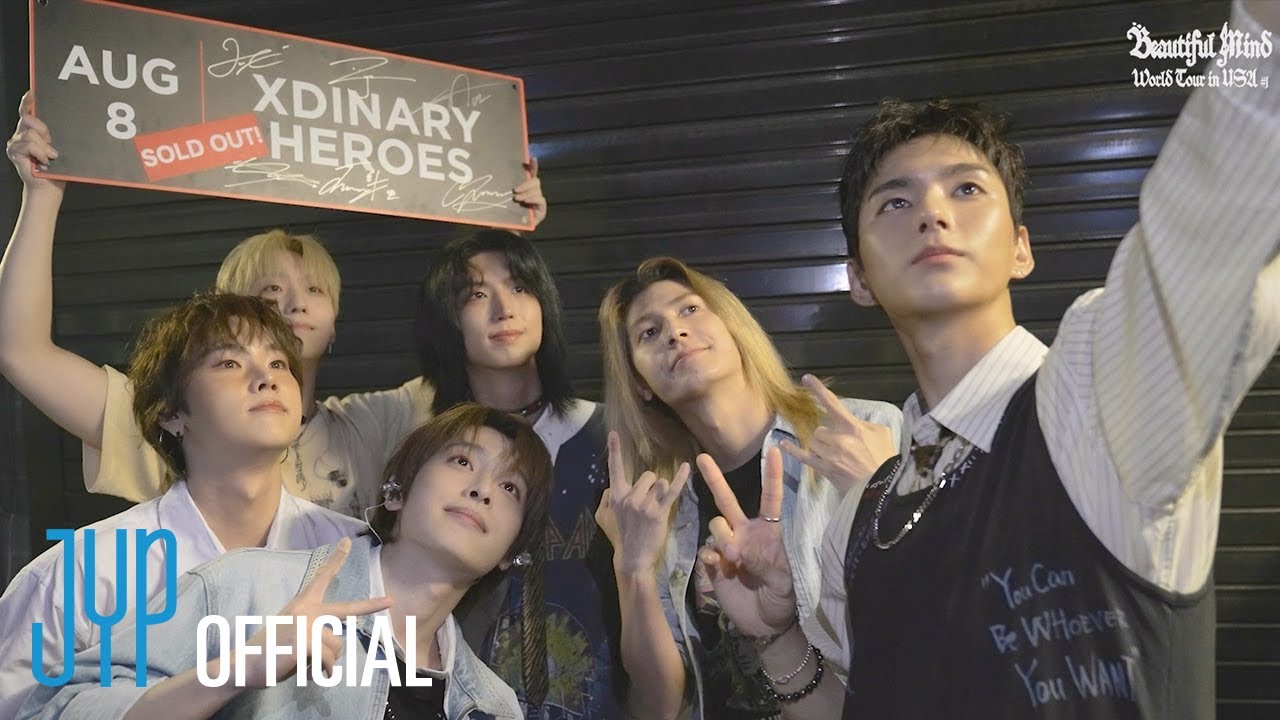 Xdinary Heroes 〈Beautiful Mind〉 World Tour in USA #1 Making Film