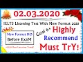 IELTS LISTENING PRACTICE TEST 2020 WITH ANSWERS | 02.03.2020