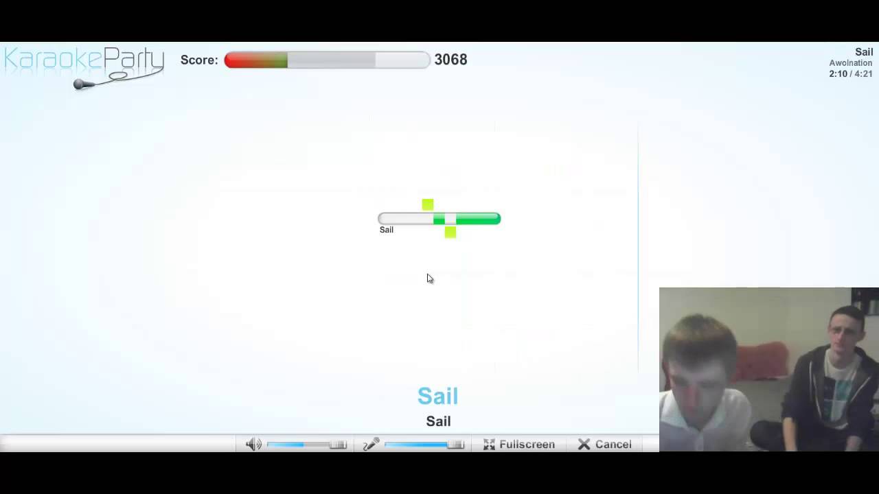 Karaoke Party Sail Awolnation YouTube