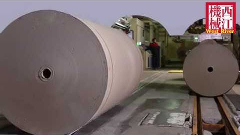 5Ply Corrugated cardboard production line C B E Flutes 250M/min 6,000 tons per month