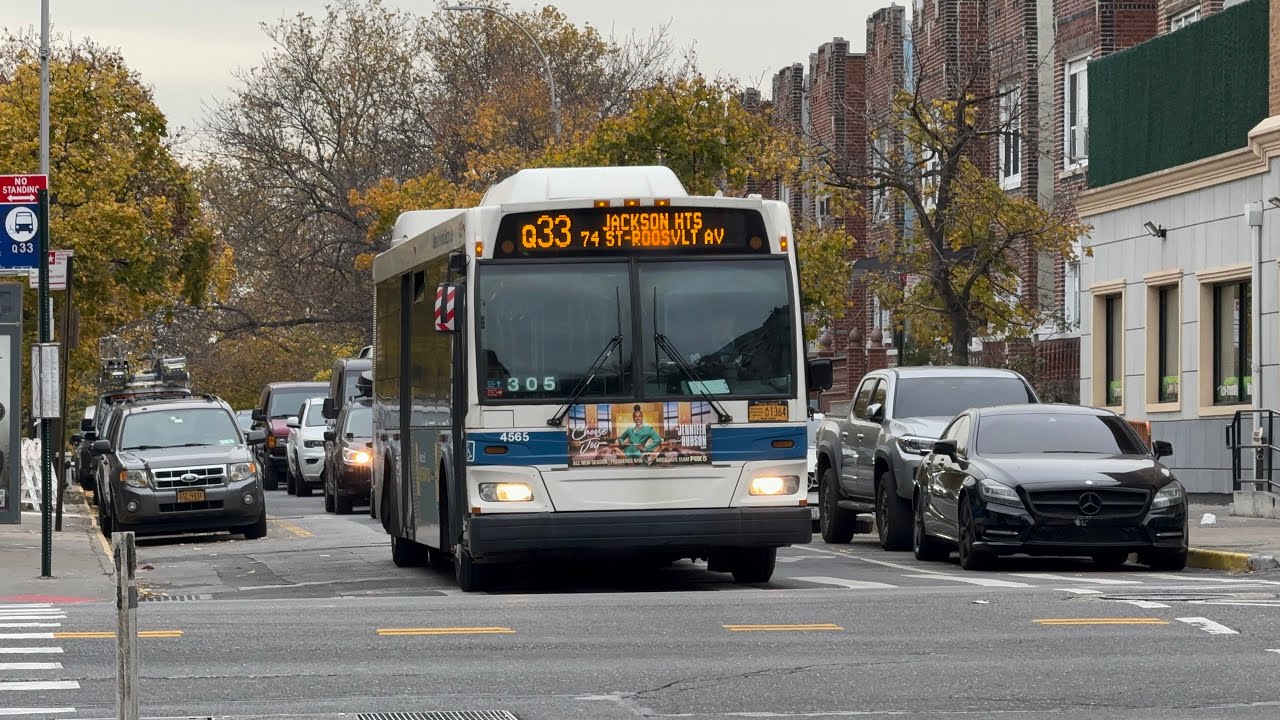 Q33 2009 Orion VII Next Generation Hybrid #4565 on the Q33 - YouTube