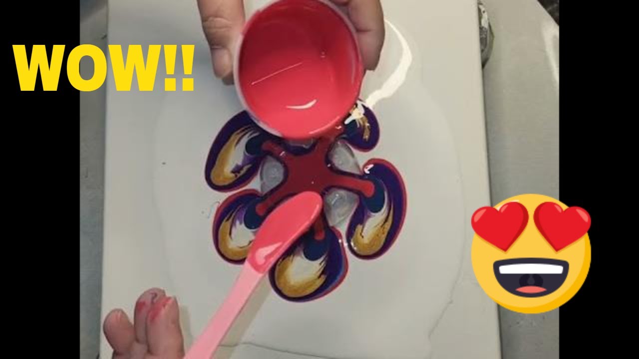 (64) BOTTLE BOTTOM ACRYLIC PAINT POUR YouTube