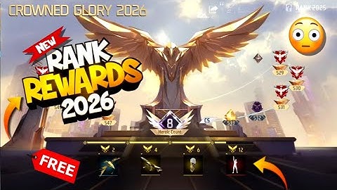 New Rank 2026 Year Rewards 🤯 Next Rank Year Rewards Free Fire | 2026 Rank Year Free Rewards Confirm