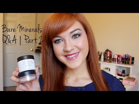 Bare Minerals Q&A 2 (Skincare, Shade Matching, Blushes etc.) - 동영상