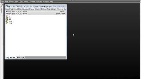 EViews: How to Convert Annual Data to Monthly and Quarterly Data