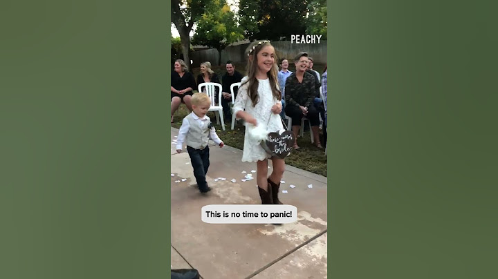 Love that he's against littering 🌸 #flowers #flowergirl #ringboy #weddings #shorts