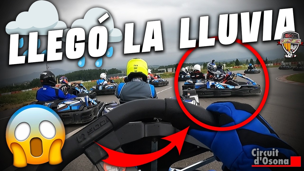 Primera vez en lluvia | SKC GP4 Race1 Grupo 3 | Circuit d'Osona